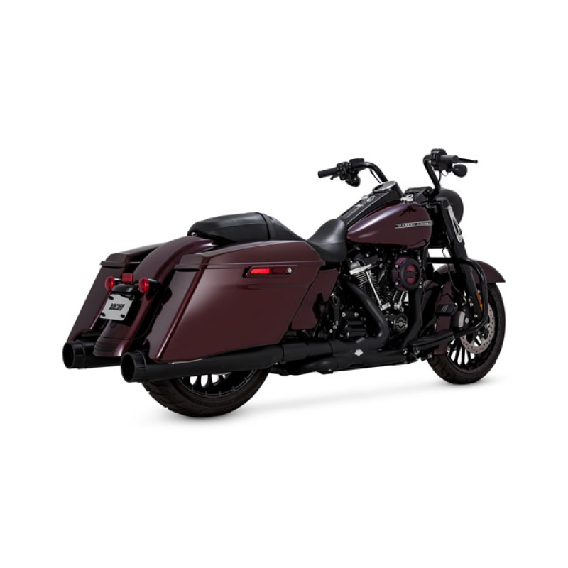 VANCE & HINES, TORQUER 450 SLIP-ON MUFFLERS. BLAC 586363