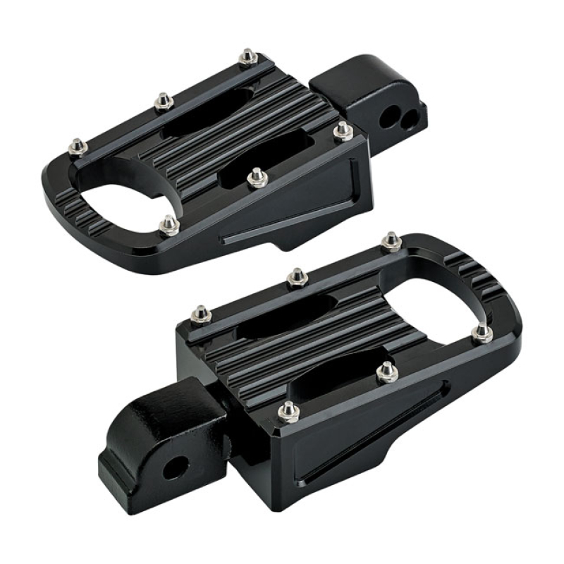 BILTWELL PUNISHER PASSENGER FOOTPEGS BLACK 586410
