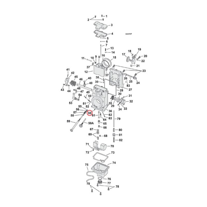 MIKUNI, AIR JET (BLANK) 587111