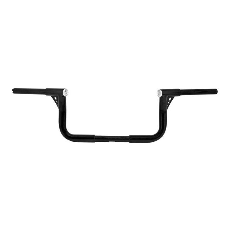 RSD, FLHT, FLHX KING APE 1-1/4&quot; HANDLEBAR. BLACK. 8&quot; RISE 589906