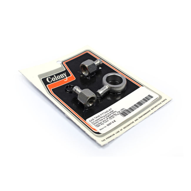 COLONY, 50-65 FUEL VALVE CONVERSION KIT ZINC ZINC PLATED. CONVERSION K 590065