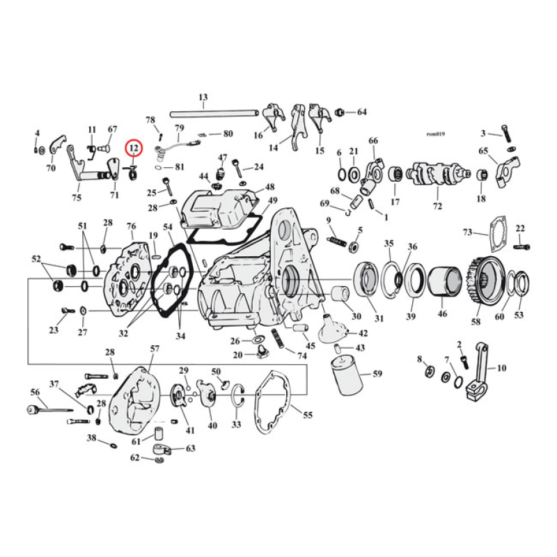 SPRING, SHIFTER SHAFT 590160