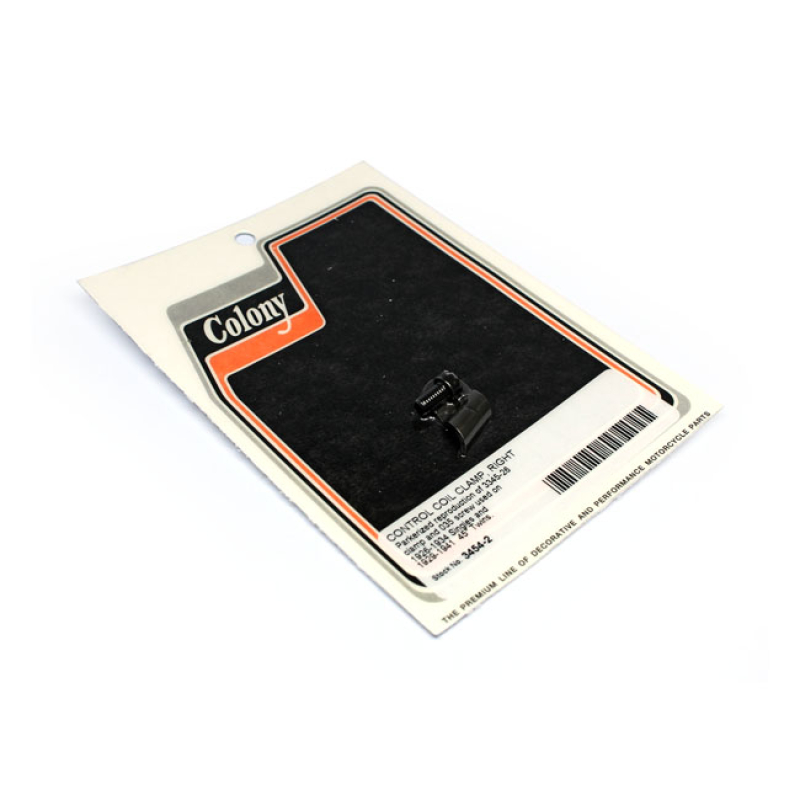 COLONY, CONTROL COIL CLAMP. RIGHT BLACK PARKERIZED REPRODUCTION OF 334 590331