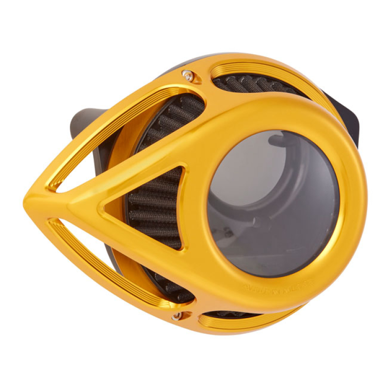 ARLEN NESS, CLEAR TEAR AIR CLEANER ASSEMBLY. GOLD GOLD ANODIZED. THE T 590452