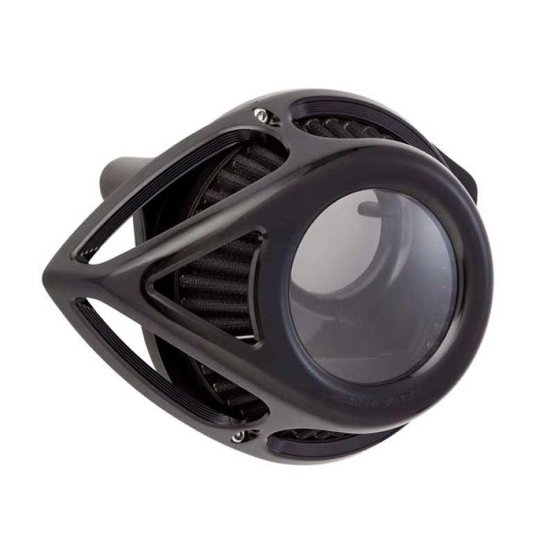 ARLEN NESS, CLEAR TEAR AIR CLEANER ASSEMBLY. BLACK BLACK ANODIZED. THE 590457