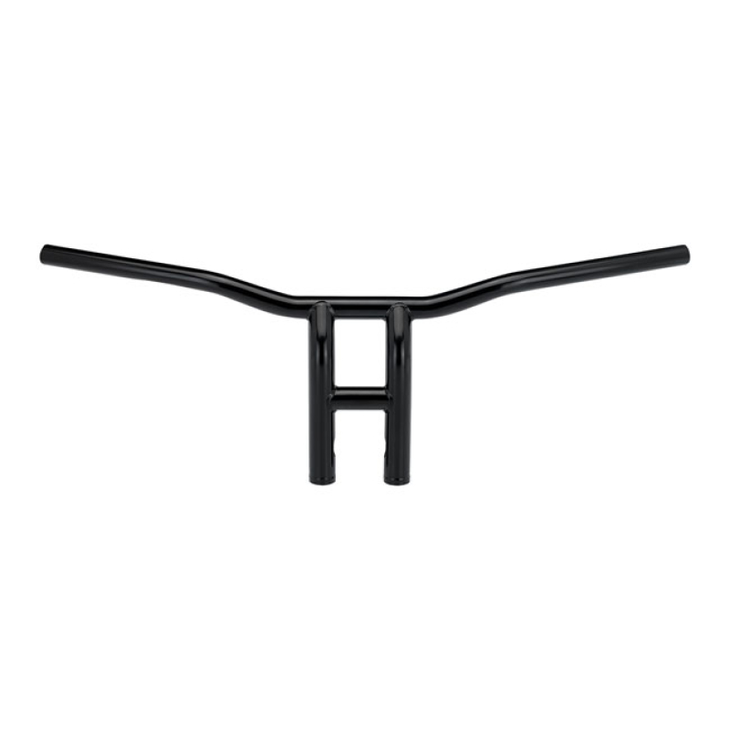 BILTWELL TYSON XL PULLBACK HANDLEBAR 10&quot; BLACK SLOTTED 590799