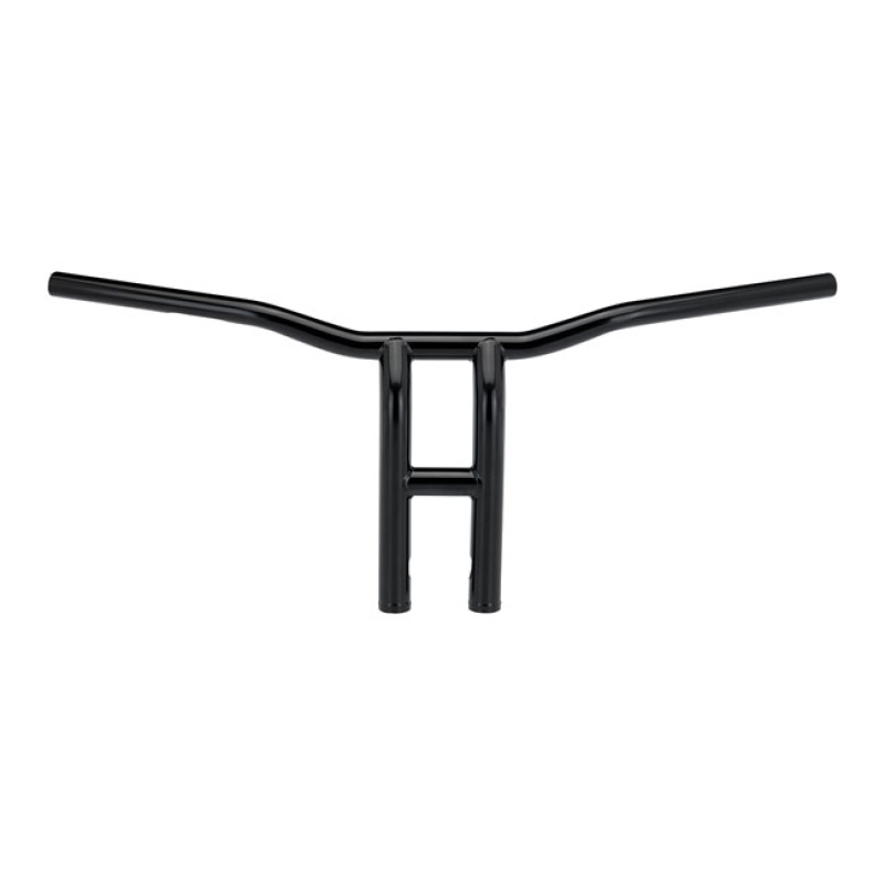 BILTWELL TYSON XL PULLBACK HANDLEBAR 12&quot; BLACK SLOTTED 590803