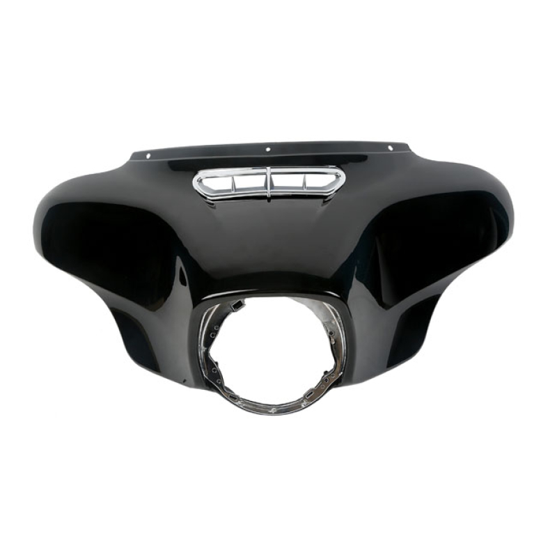 OUTER BATWING FAIRING. BLACK GLOSS BLACK. HEAVY DUTY ABS CONSTRUCTION. 591063
