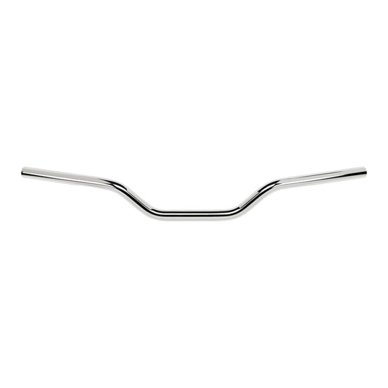 BILTWELL 1&quot; HANDLEBAR TRACKER MID CHROME, TUV APPR. 591081