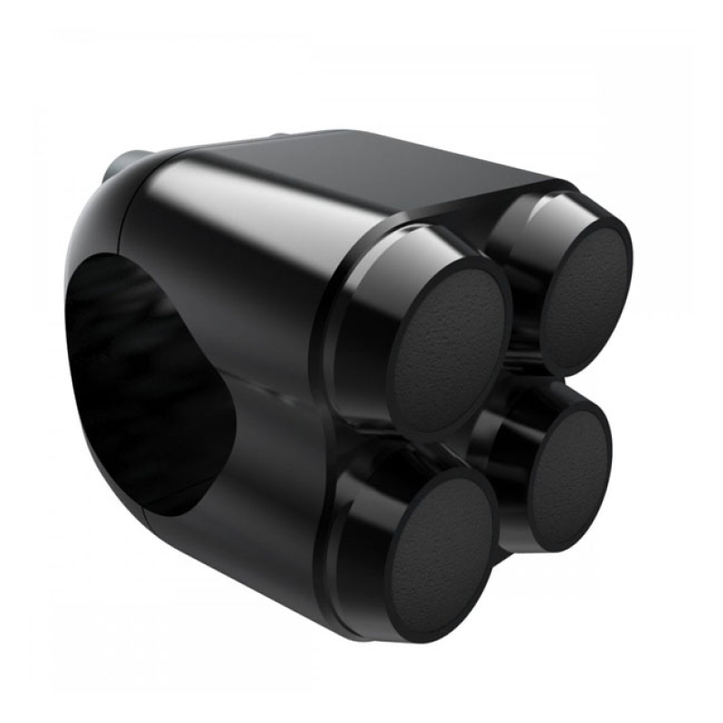 MOTONE, MICRO SWITCH WITH 4 BUTTONS. BLACK BLACK ANODIZED ALUMINUM. FO 591255