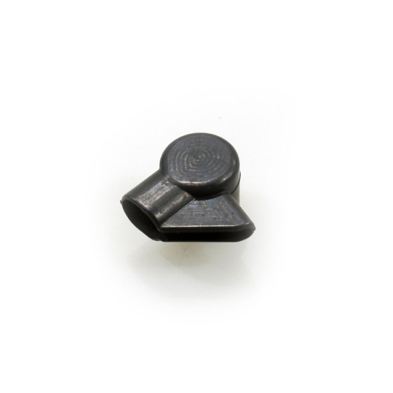 BATTERY CABLE BOOT. BLACK RUBBER BLACK RUBBER REPRODUCTION.   OEM REPL 592640