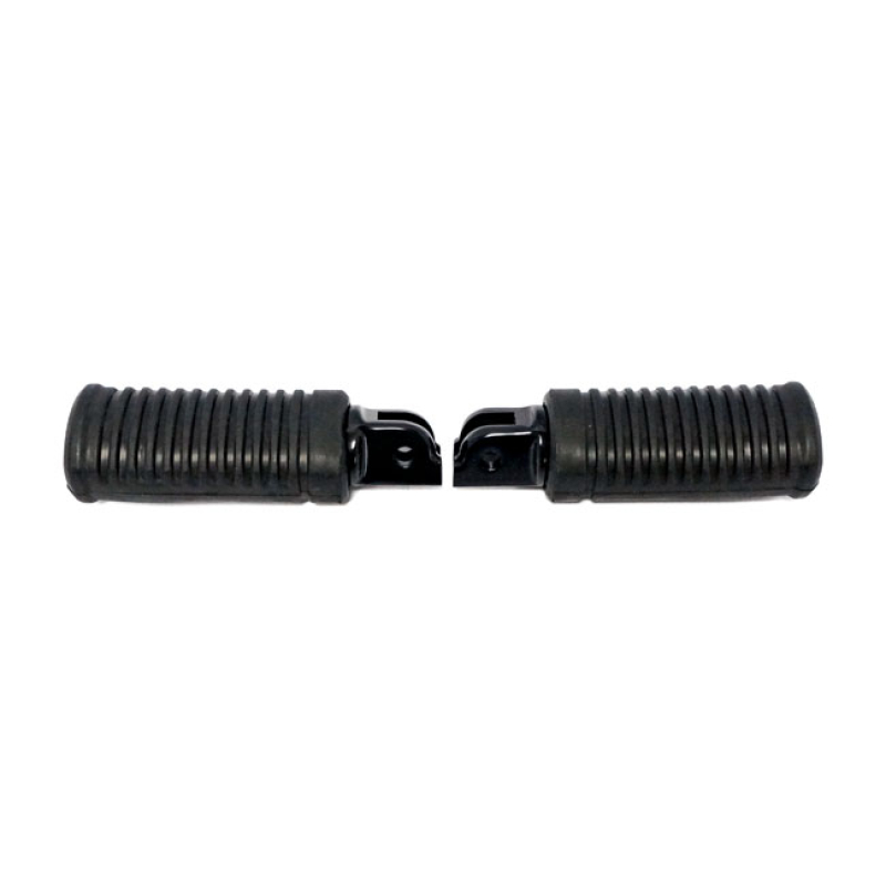 OEM STYLE SOFTAIL M8 RIDER FOOT PEG SET. BLACK REPLACEMENT STOCK STYLE 592670