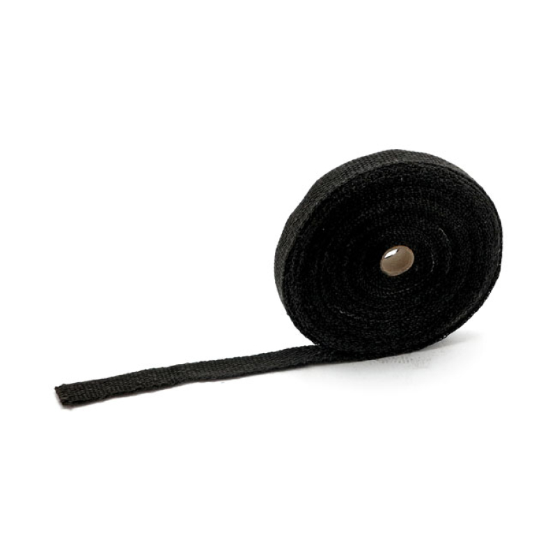 EXHAUST INSULATING WRAP. 1&quot; WIDE BLACK FIBERGLASS EXHAUST WRAP SOLD IN 597522