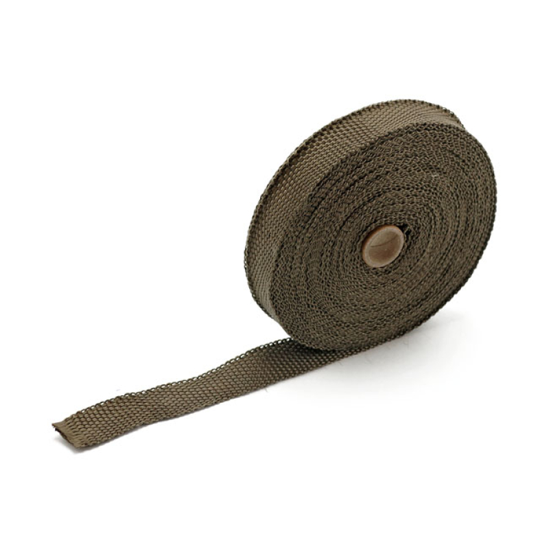 EXHAUST INSULATING WRAP. 1&quot; WIDE COPPER FIBERGLASS EXHAUST WRAP SOLD I 597523