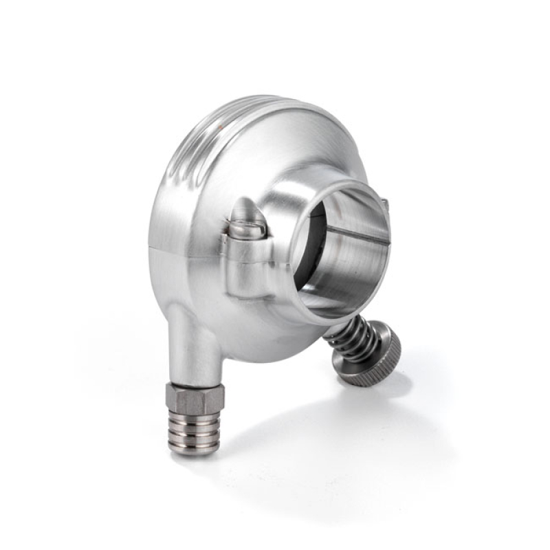 K-TECH 1&quot; DELUXE THROTTLE HOUSING. SATIN ALUMINUM SATIN FINISHED FORGE 597560