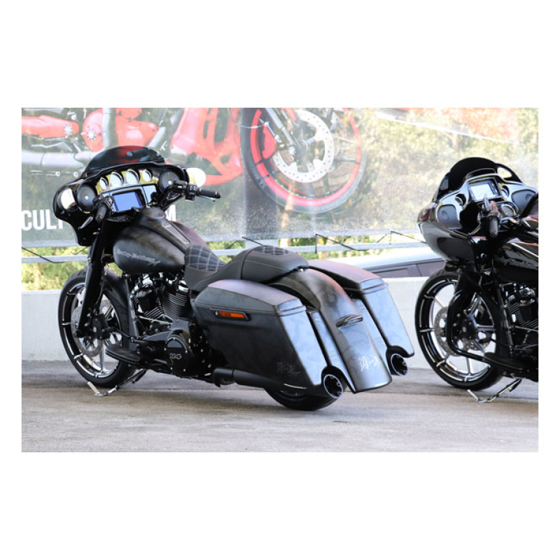 CULT-WERK, TOURING REAR FENDER CONVERSION KIT 'V2 CUSTOM' UNPAINTED MA 597797
