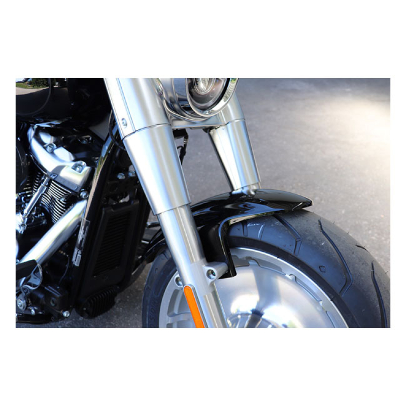 CULT-WERK, FRONT FENDER 'CUSTOM V1'. MATTE BLACK UNPAINTED MATTE BLACK 599098