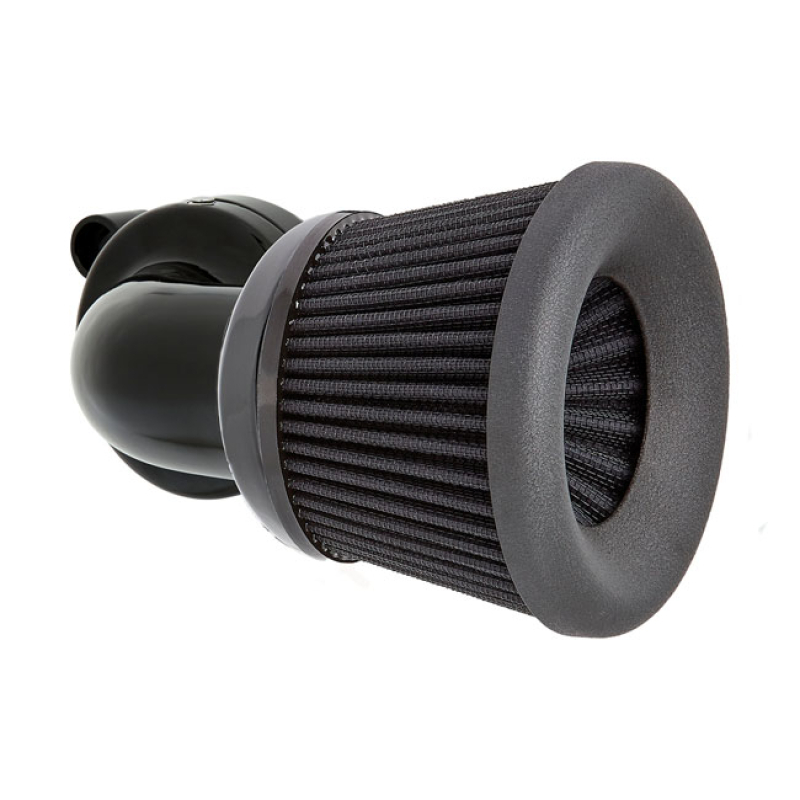 ARLEN NESS, VELOCITY 90Â° AIR CLEANER KIT. BLACK ALL BLACK ANODIZED FI 599429