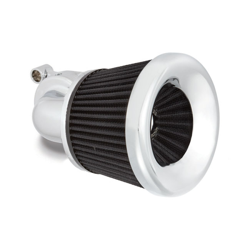 ARLEN NESS, VELOCITY 90Â° AIR CLEANER KIT. CHROME CHROME PLATED FINISH 599430