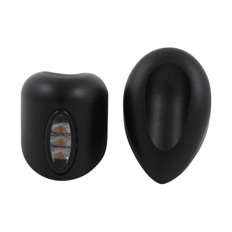 KODLIN, ELYPSE FRONT LED TURN SIGNALS. BLACK 599561