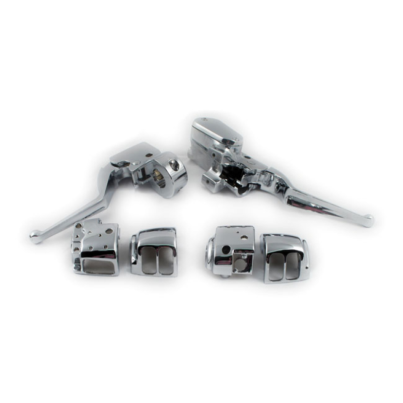 CHROME H/BAR CONTROL KIT, 9/16 INCH BORE 900534