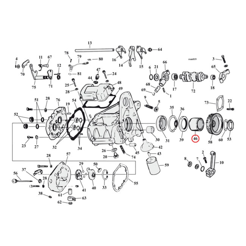 JIMS SPACER, TRANSMISSION PULLEY OEM REPLACEMENT REFERENCE 3334-85 900601