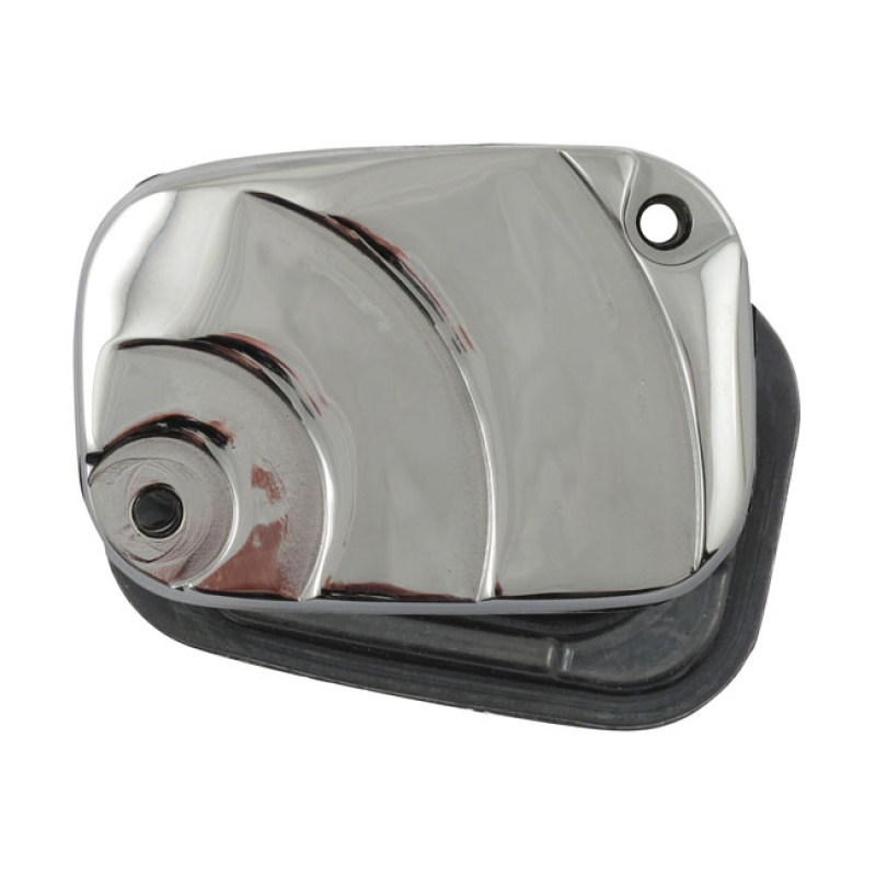 HANDLEBAR MASTER CYL COVER KIT RAINBOW STYLE; CHROME; FRONT BRAKE 900604