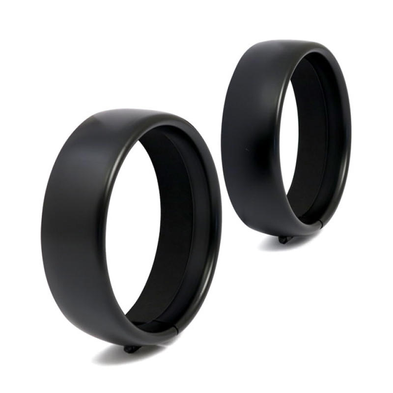 RECESSED TRIM RINGS. 4.5&quot; SPOTLAMP. SATIN LACK OPTICALLY ELONGATES THE 901358