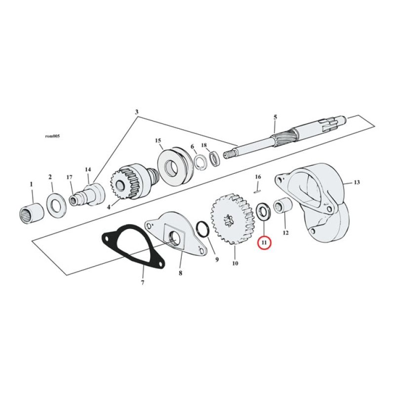 THRUST WASHER 901440