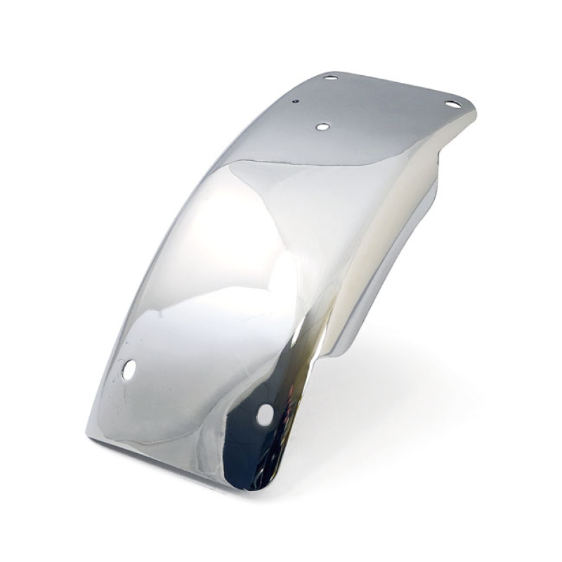 SPLASH GUARD, REAR FENDER. CHROME CHROME PLATED. CURVED.  REPLACES THE 901779