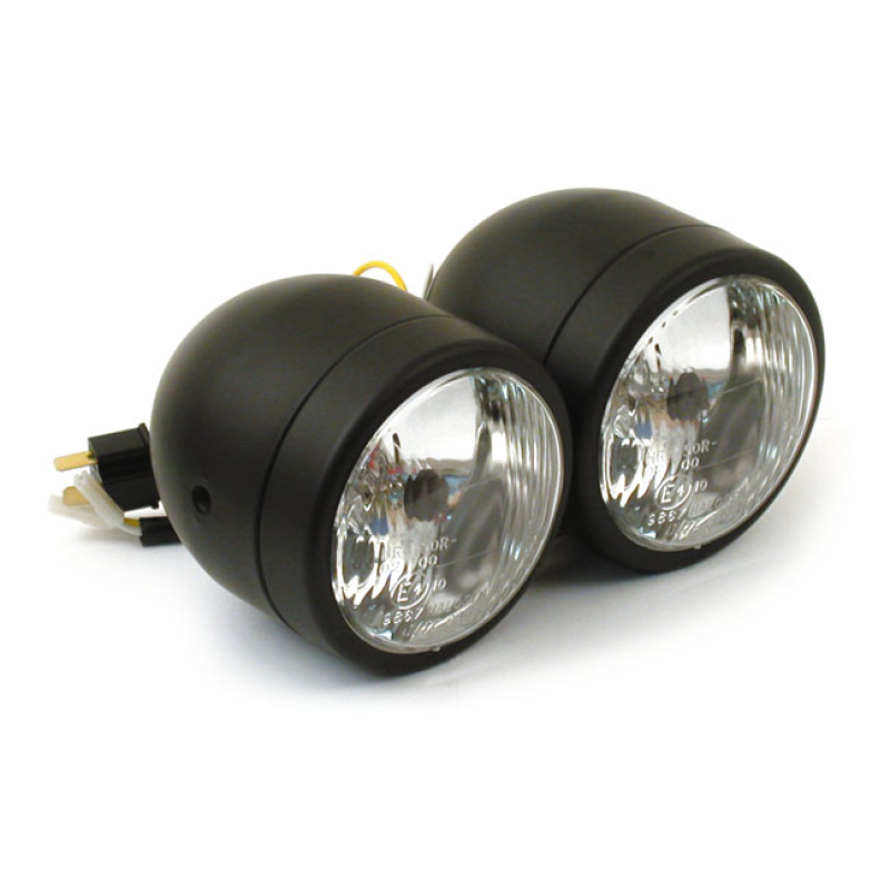 4&quot; DUAL HEADLAMP ASSEMBLY, BLACK 901861