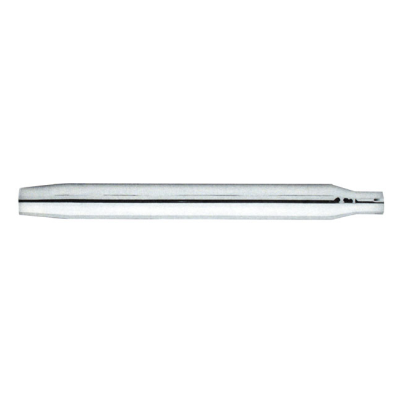 PAUGHCO, UNIVERSAL TAPERED MUFFLER. 30&quot; CHROME. LARGE TAPERED MUFFLER, 902249