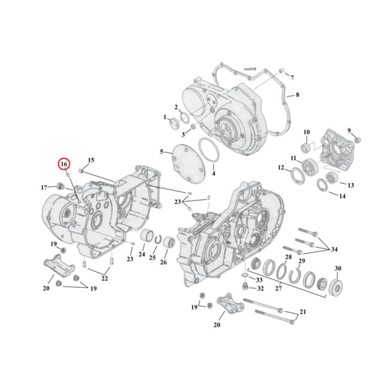 CRANKCASE ROLL PIN 902604