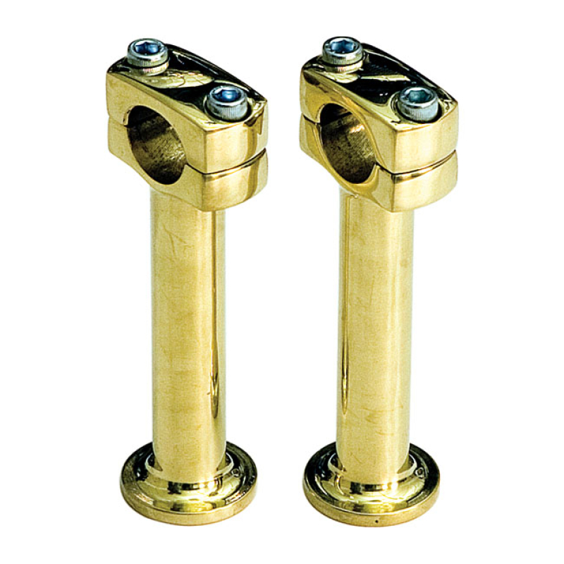 PAUGHCO, BRASS GLIDE STYLE RISERS 5&quot; POST STYLE, NO OFFSET 902938