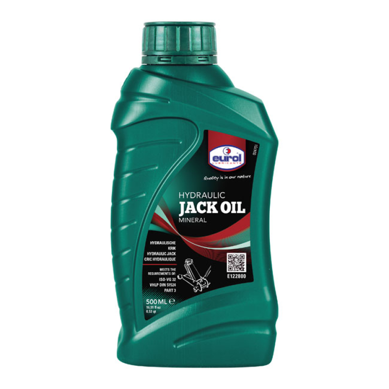 EUROL, HYDRAULIC JACK OIL. 500CC 904054