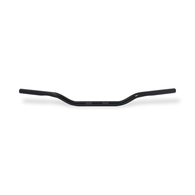 2&quot; RISE DRAG BAR1&quot; GLOSS BLACK GLOSS BLACK FINISHED STEEL. DIMPLED. AP 904142
