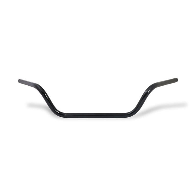 DRESSER STYLE HANDLEBAR 1&quot; GLOSS BLACK GLOSS BLACK FINISHED STEEL. DIM 904147