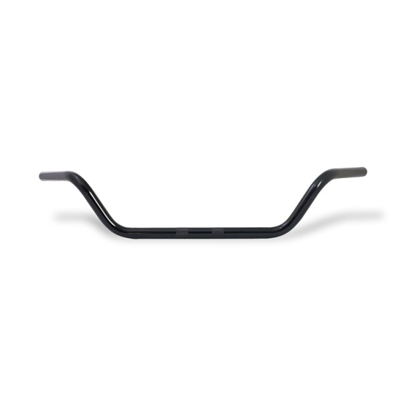FLSTF FATBOY STYLE 1&quot; HANDLEBARS. BLACK GLOSS BLACK FINISHED STEEL. DI 904149
