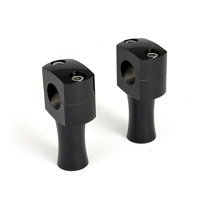 3&quot; DOMED RISERS BLACK, 1/2 X 13 THREADED 904368