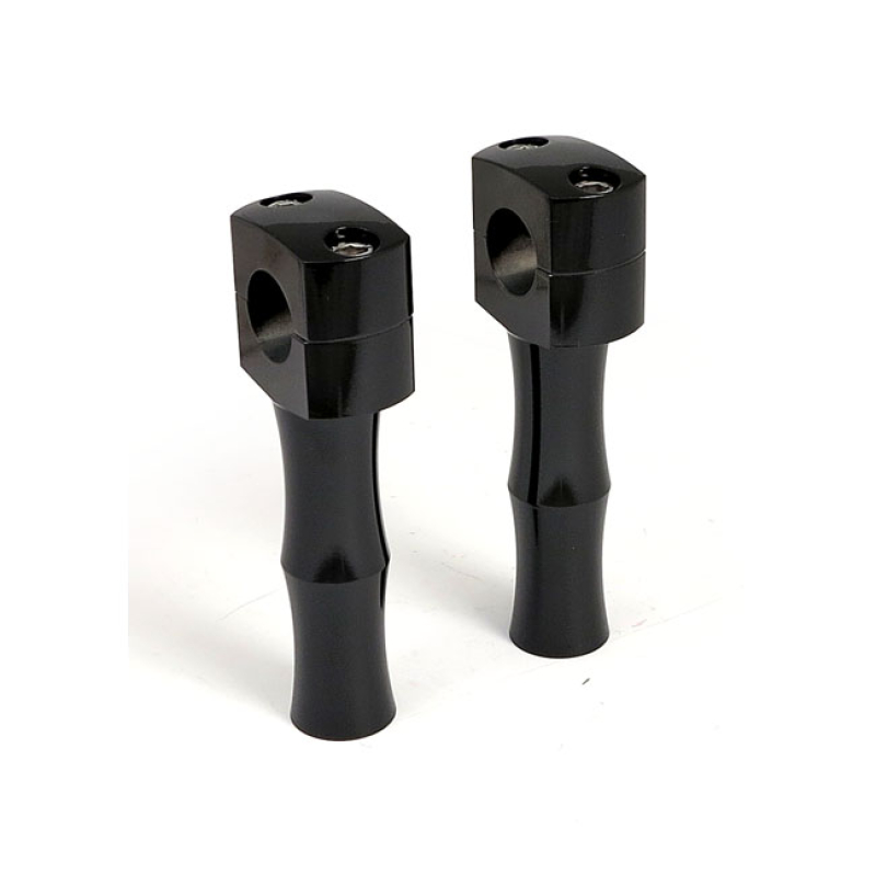5&quot; DOMED RISERS BLACK, 1/2 X 13 THREADED 904369