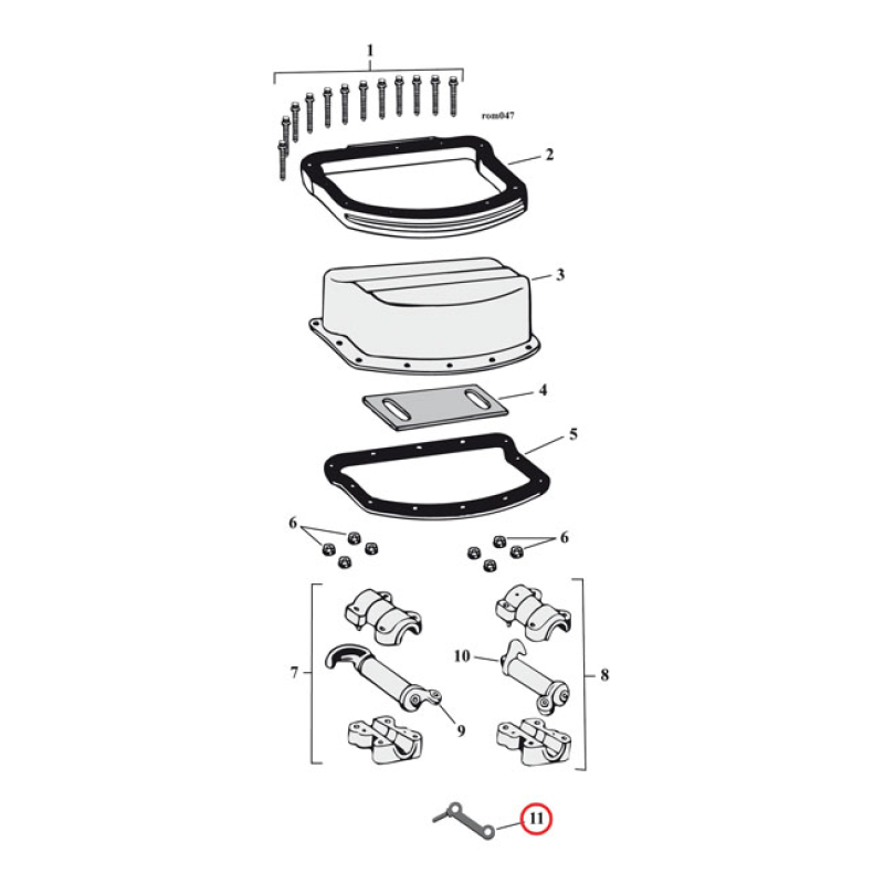 ROCKER ARM OILER SET 904865