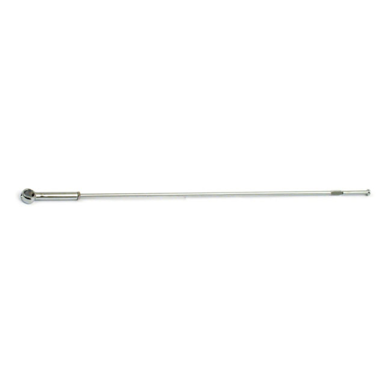 CLUTCH RELEASE LEVER ROD. CHROME PULL ROD CLUTCH LEVER, COMPLETE WITH 905090