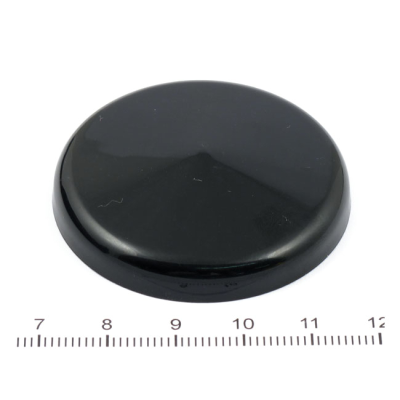 1-13/16&quot; (45MM) DIAMETER EMBLEM BLACK, UNIVERSAL 905136