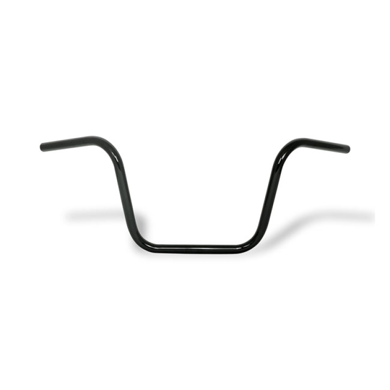 APEHANGER HANDLEBAR, 12&quot; RISE, 1&quot; BLACK BLACK FINISHED STEEL. NON-DIMP 905226