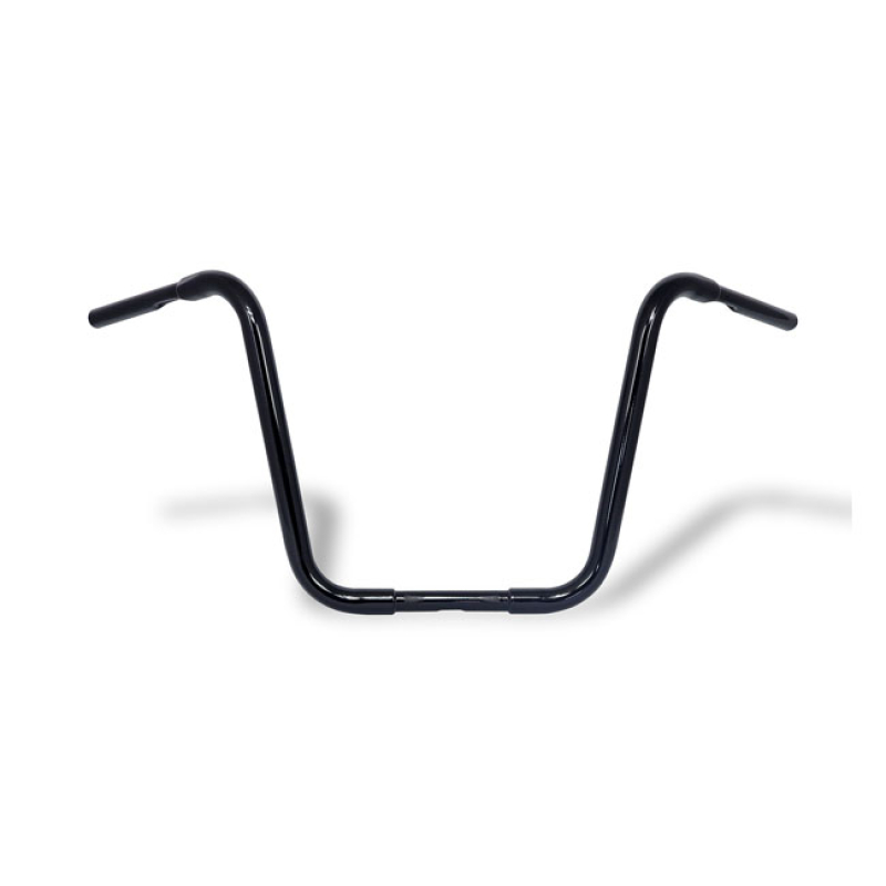 1-1/4&quot; BUFFALO APEHANGERS, 16&quot; HIGH, BLACK GLOSS BLACK FINISHED STEEL 905243