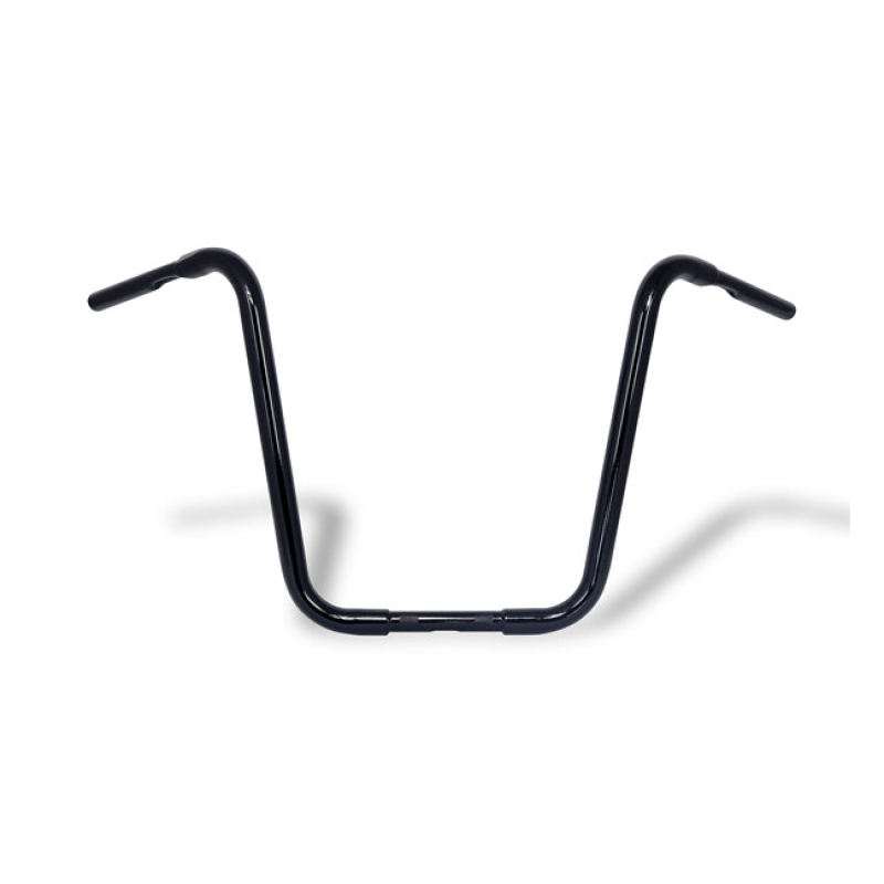 1-1/4&quot; BUFFALO APEHANGERS, 18&quot; HIGH, BLACK GLOSS BLACK FINISHED STEEL 905244