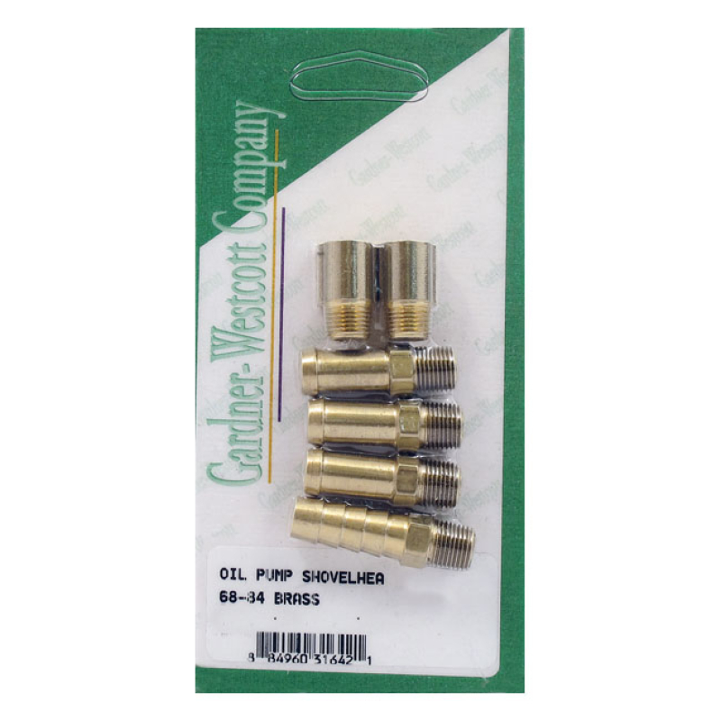 GARDNER-WESTCOTT, OIL PUMP LINE FITTING KIT. BRASS SOLID BRASS.  WITH 905307