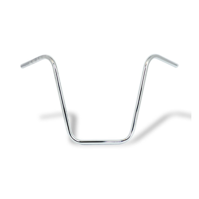 APEHANGER HANDLEBAR, 18&quot; RISE, 1&quot; CHROME CHROME PLATED STEEL. NON-DIMP 905314