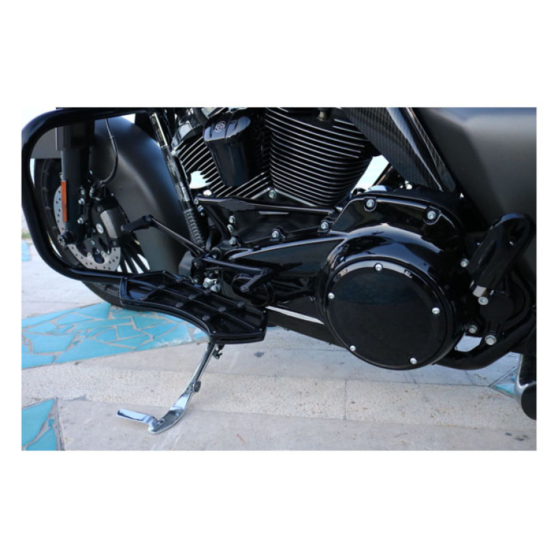VITY'S DESIGN, DIAMOND SHIFTER ROD. BLACK GLOSS BLACK ANODIZED FINISH. 906273