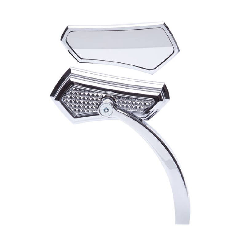 VITY'S DESIGN, DIAMOND MIRROR. RIGHT SIDE, CHROME WHEN EYEBALLING THIS 906339